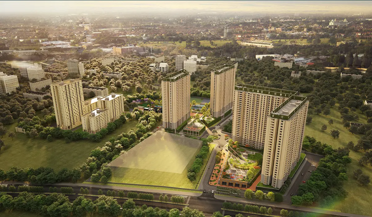 Assetz Micropolis Bangalore - Aerial View of Premium Residential Development