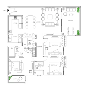 assetz zen & sato floor plan