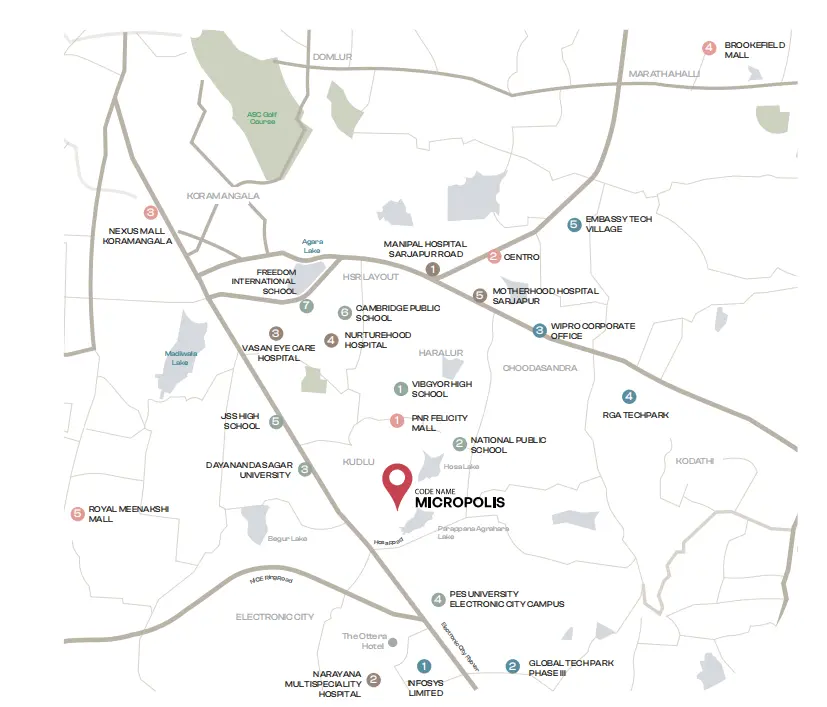 assetz micropolis kudlu map
