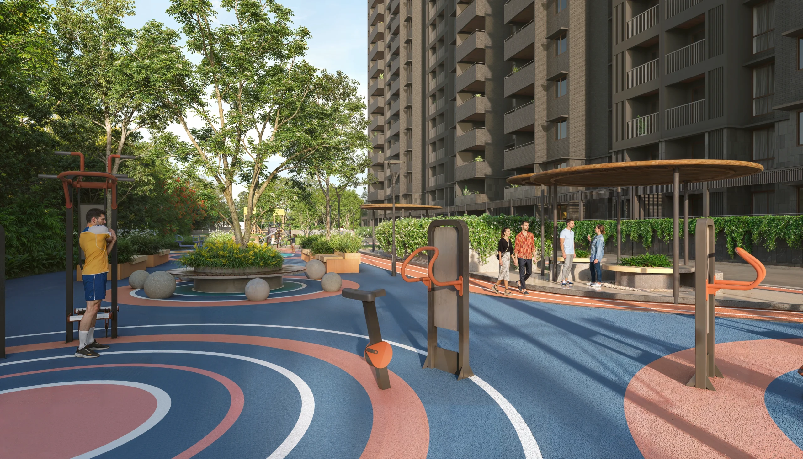 assetz zen & sato outdoor gym