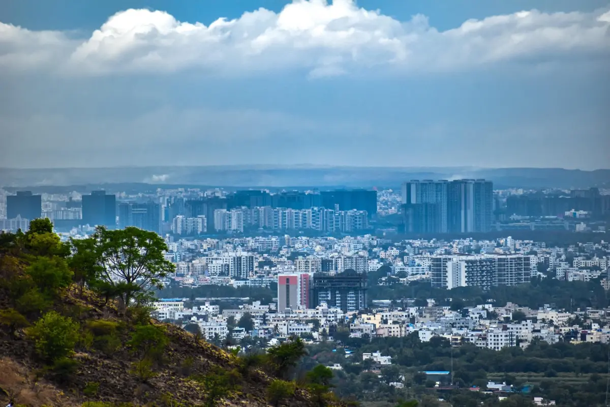 indiranagar bangalore skyline