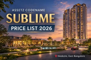 assetz codename sublime price list 2026