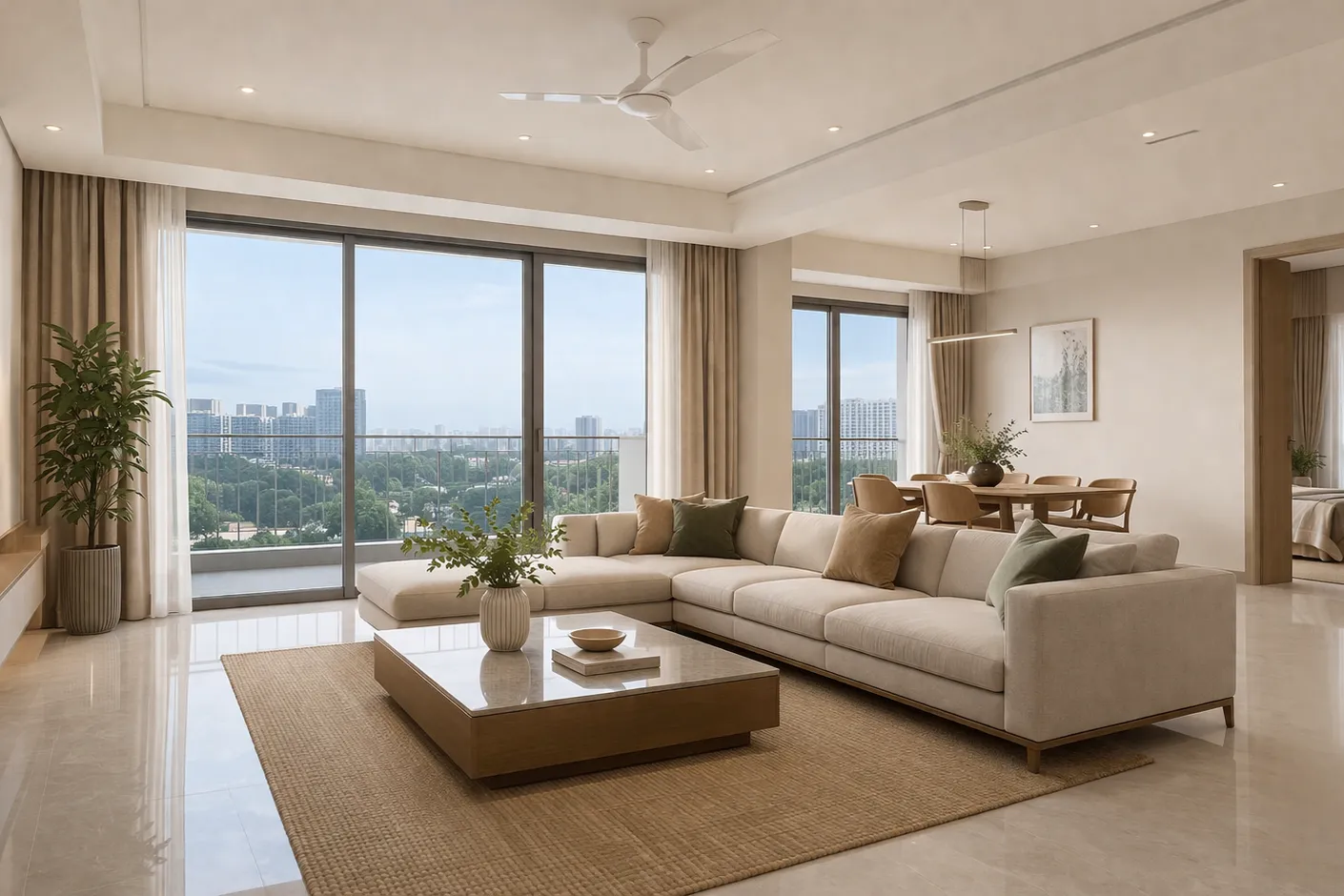 3 bhk flats in bangalore under 2 Cr