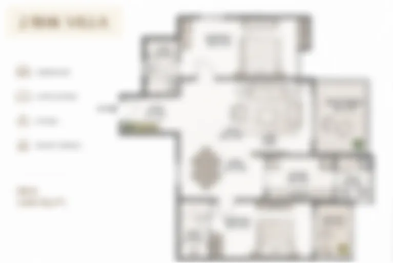 assetz codename paradise 2 bhk villa floor plan hennur