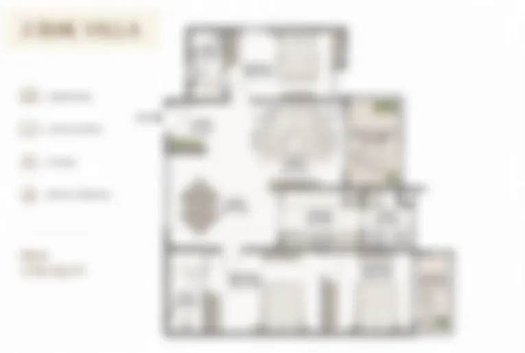 assetz codename paradise 3 bhk villa floor plan hennur