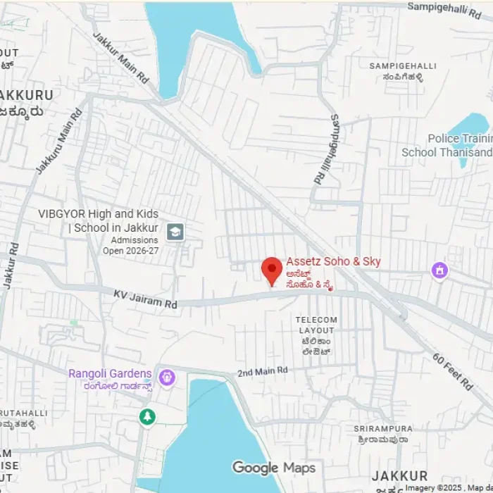 assetz soho and sky location map